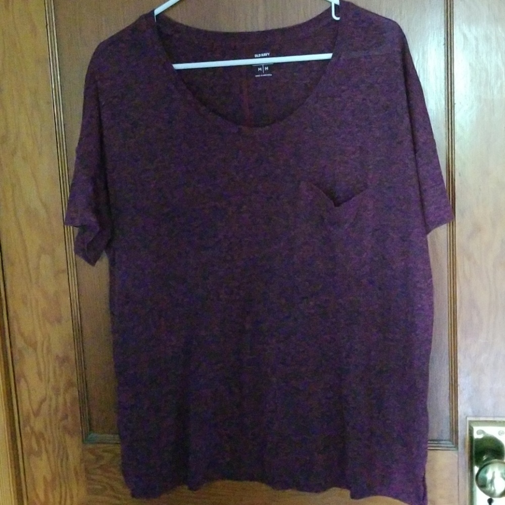 Maroon Boyfriend T-Shirt